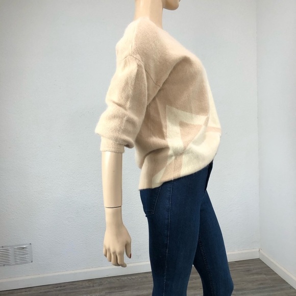 Vintage Outlander cream,beige overside sweater S:L - Picture 13 of 16